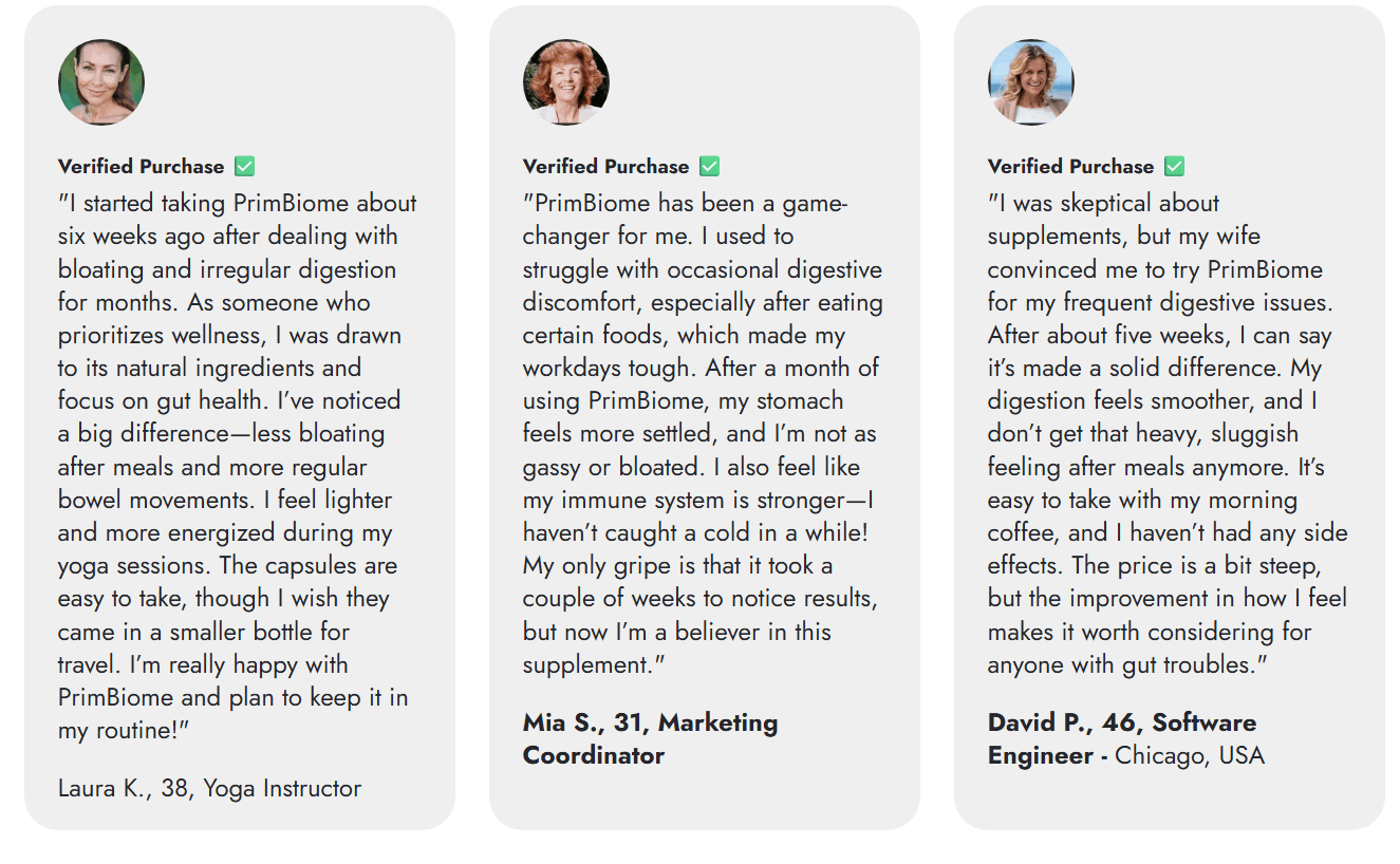 Primebiome   real customer reviews